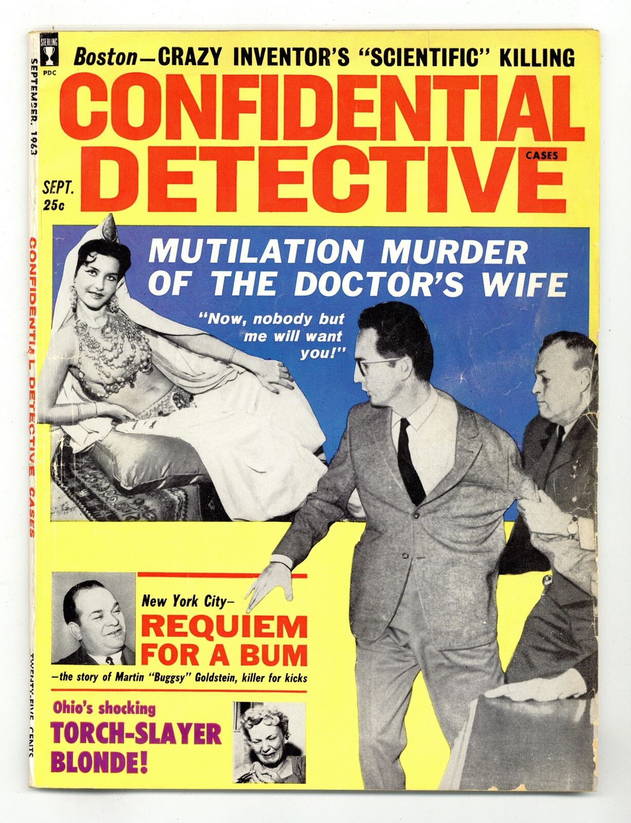 Confidential Detective Cases Sep 1963 Vol. 14 #5 VG- 3.5