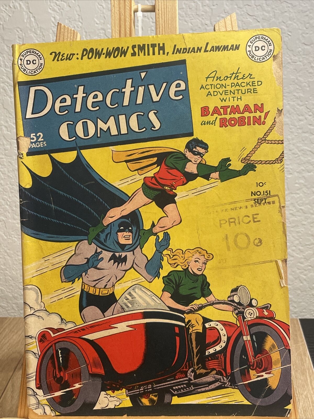 Detective Comics #151 (DC Comics 1949) - 1st Appearance Of Pow Pow Smith