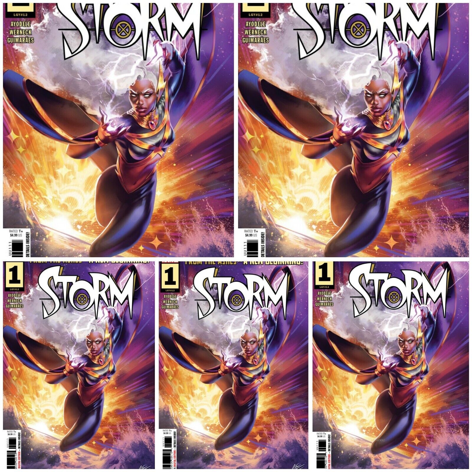 5 Pack Storm #1 Main Cover A PRESALE 10/2 Marvel Comics 2024