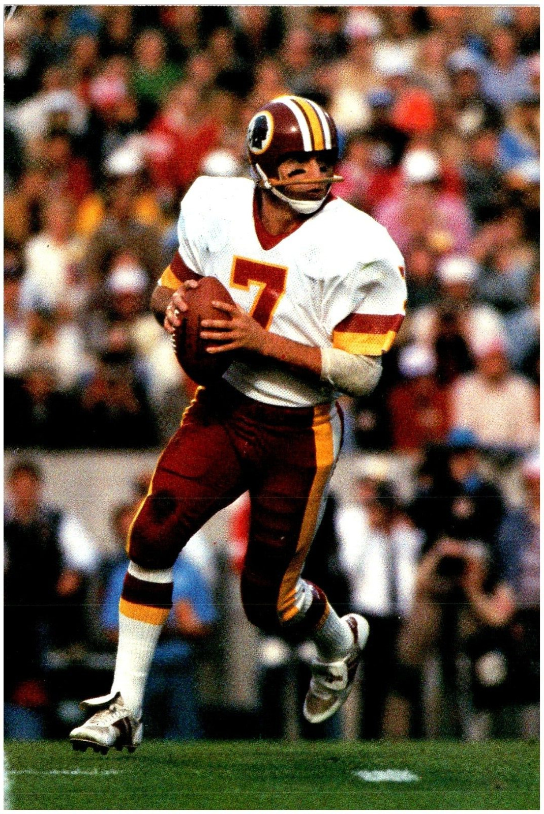 Joe Theismann, Football Player, Washington Redskins Postcard 4\