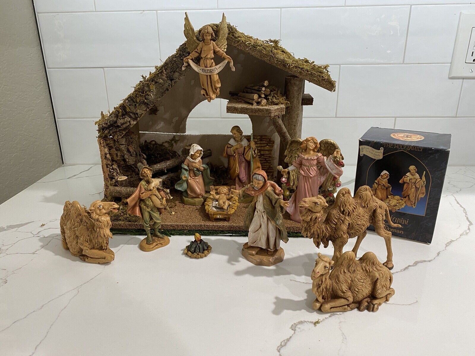 Fontanini Nativity Heirloom Nativity Scene 5” Centennial Collection Italy 50491