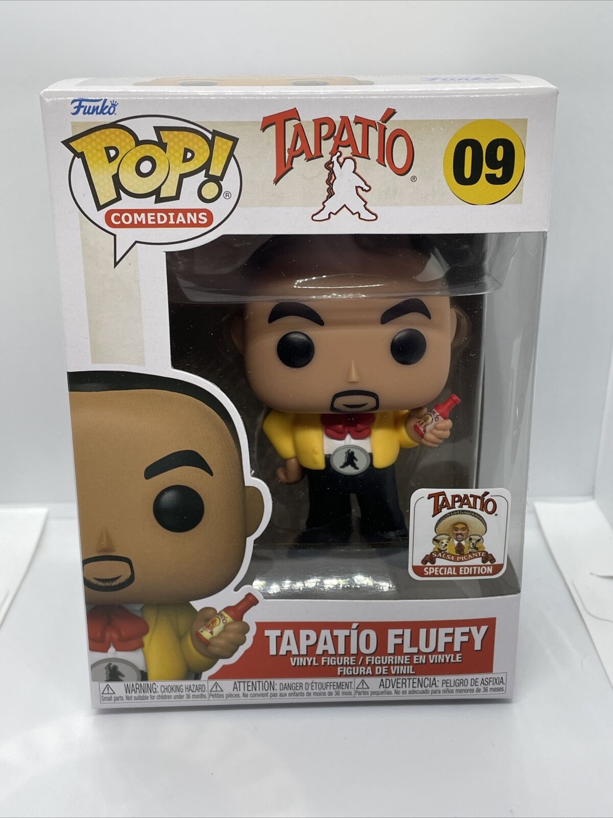 Funko POP 09 Tapatio Fluffy W/ Pop Protector Ships Fast Sold Out
