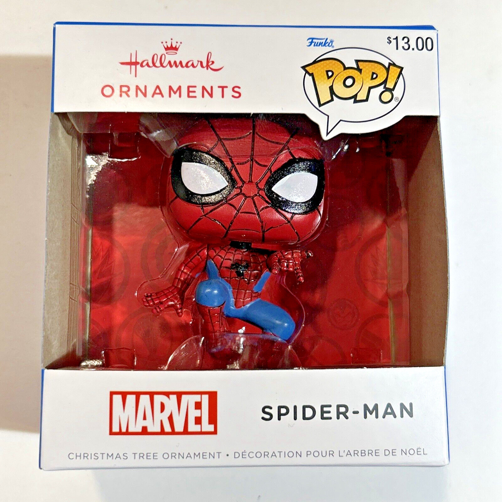 2022 Hallmark Ornament Funko Pop Marvel Spider-Man