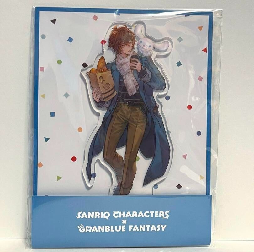 Granblue Fantasy Sanrio Sandalphon Cinnamoroll Acrylic Stand Figure collab