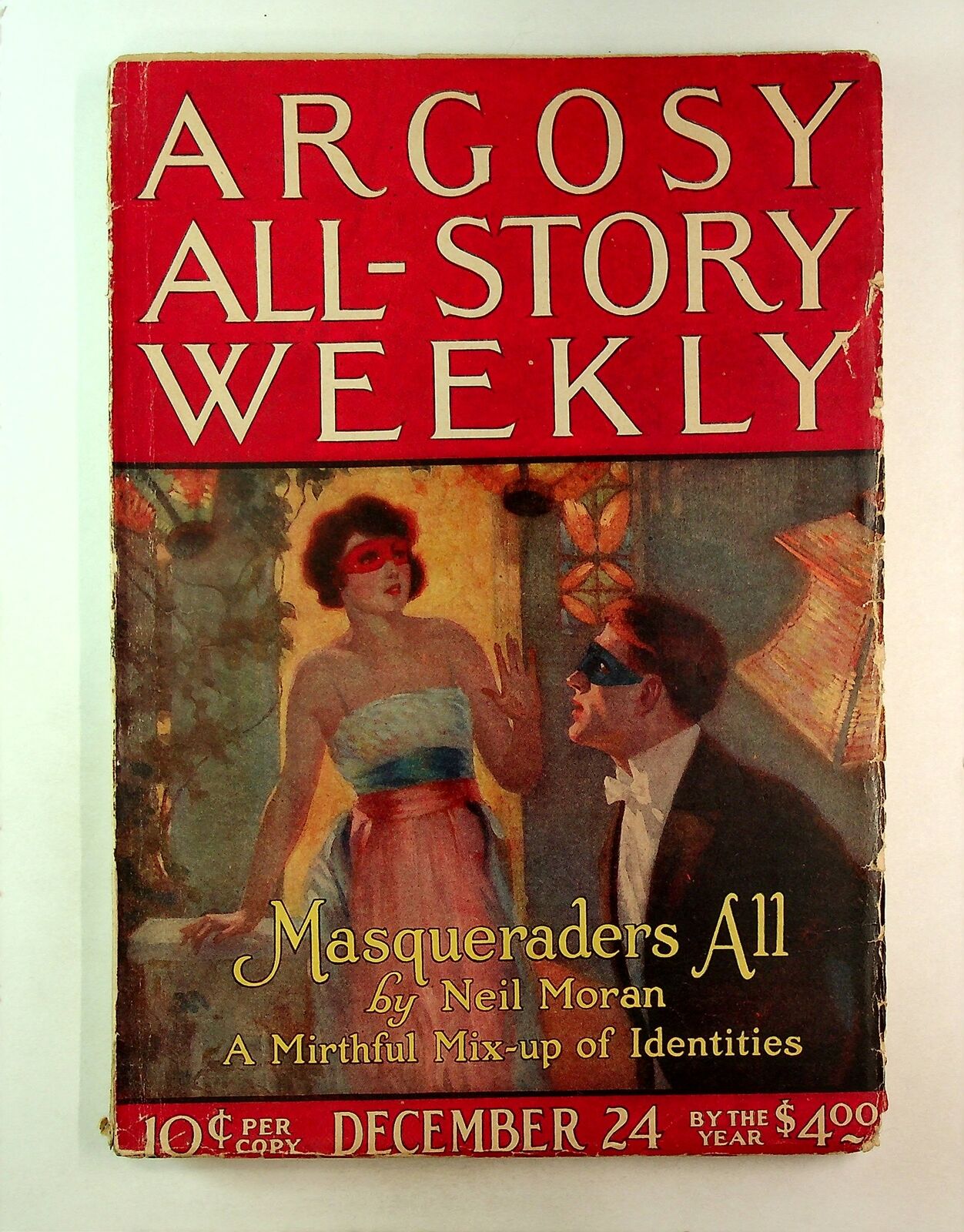 Argosy Part 3: Argosy All-Story Weekly Dec 24 1921 Vol. 139 #3 VG/FN 5.0