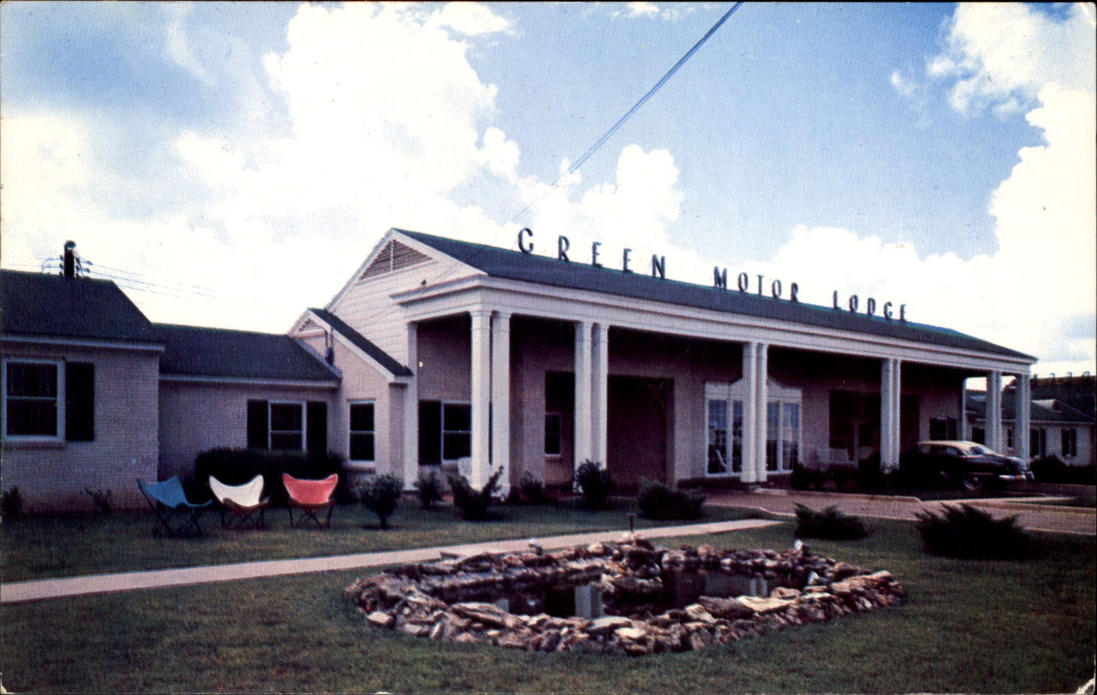 Green Motor Lodge No 2 ~ Montgomery Alabama~1956 to TOSTENRUD Estherville Iowa