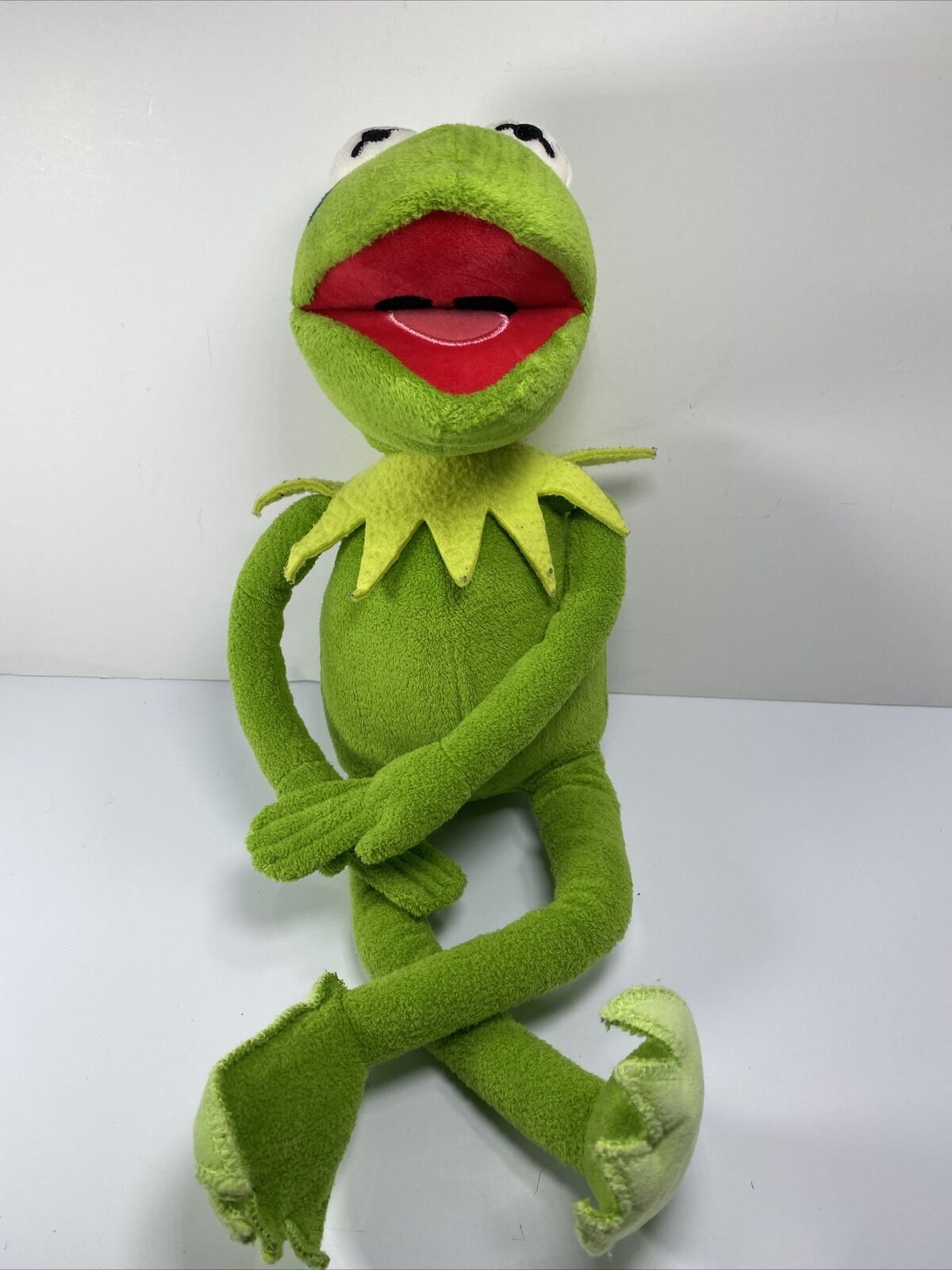 Kermit The Frog Plush Unbranded Sesame Street 18” Green Soft Nursery Toy