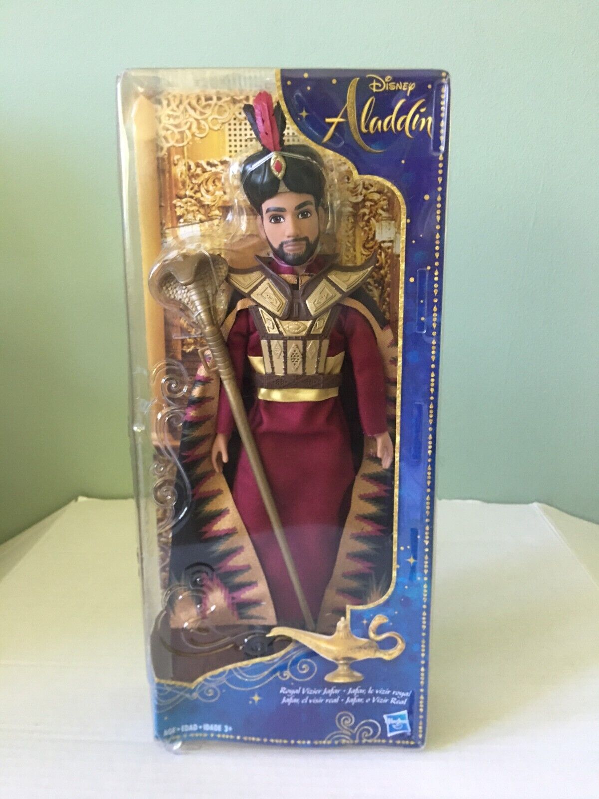Hasbro Disney Aladdin Live-Action 2019 Movie Fashion Doll–Royal Vizier Jafar-NIB