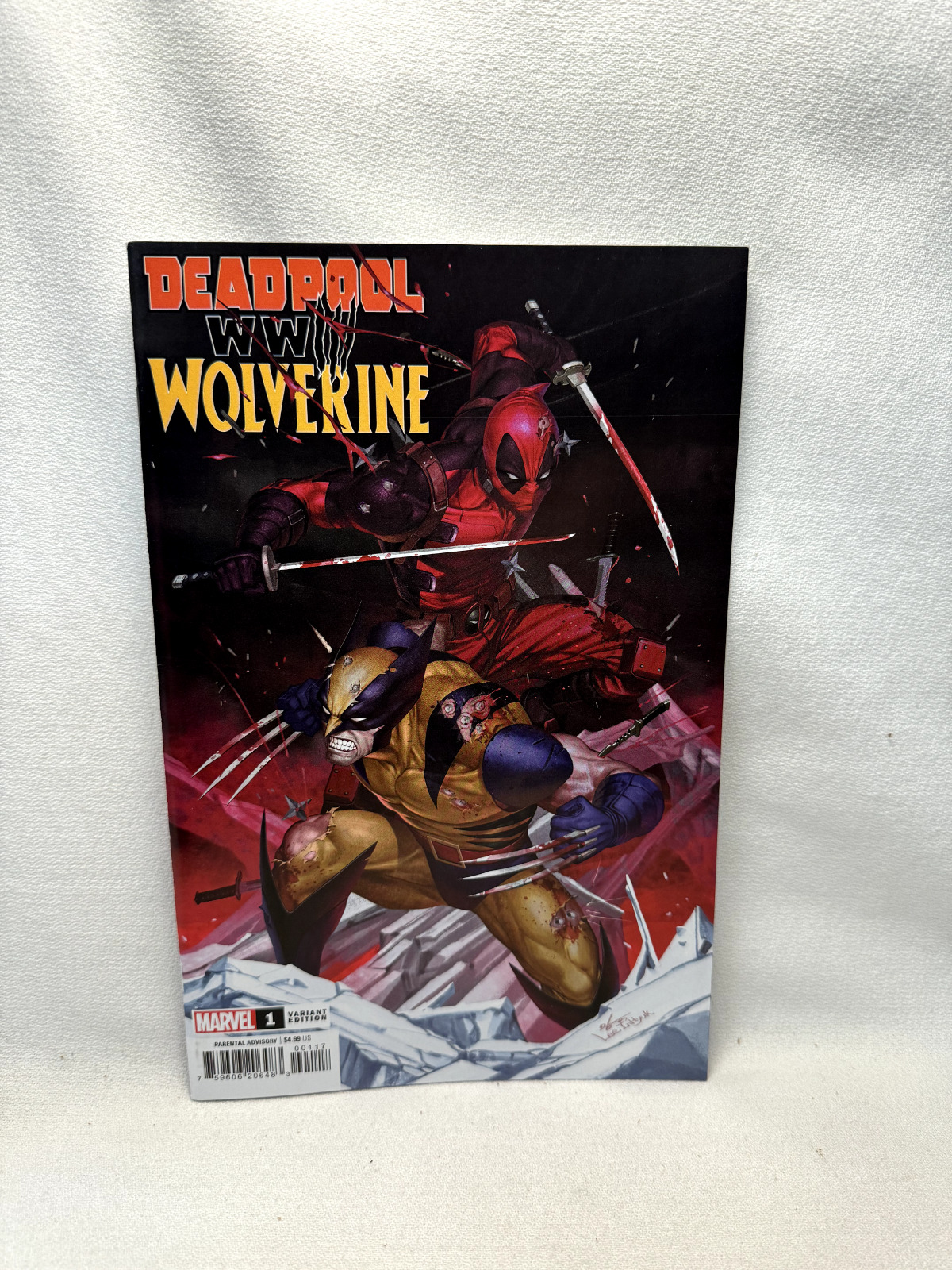 Marvel Deadpool Wolverine WW III #1 (2024) 1:25 VAR CVR by (CA) Inhyuk Lee