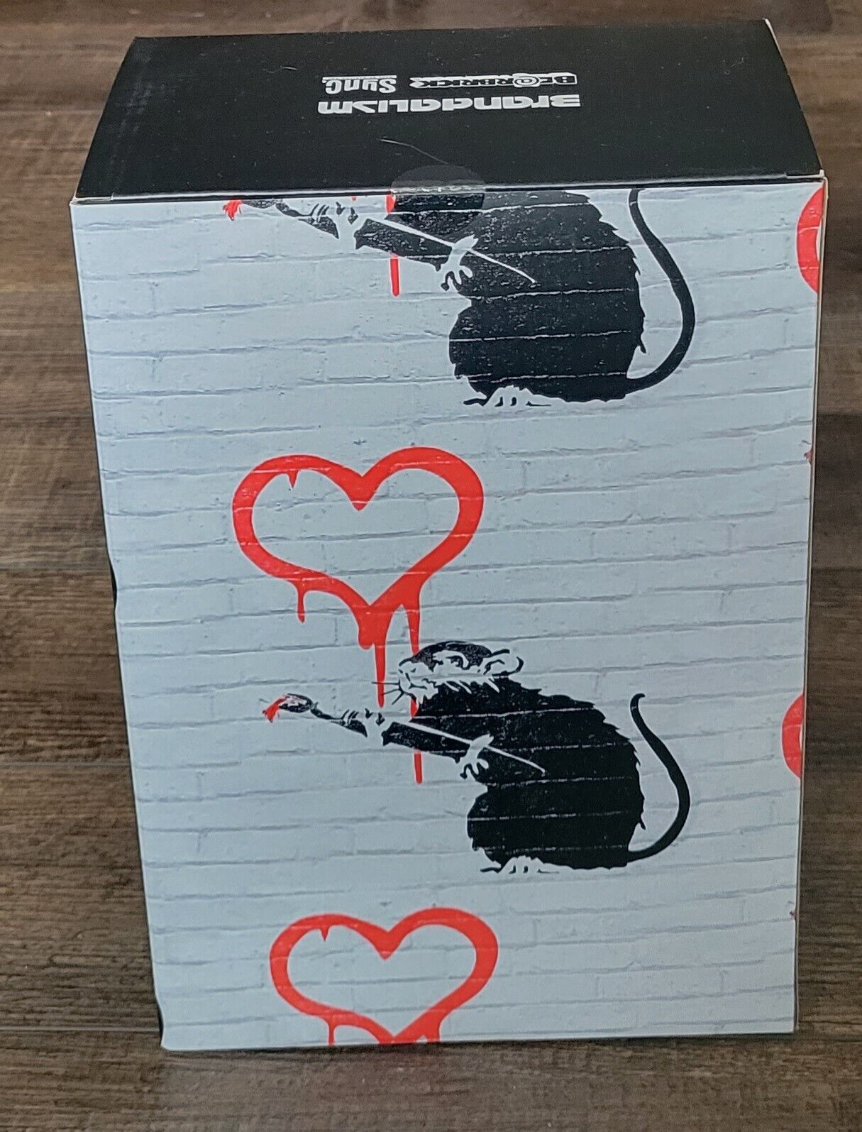 Banksy Love RAT Bearbrick   BE RBRICK 100& 400  (Medicom Toy Figure) New