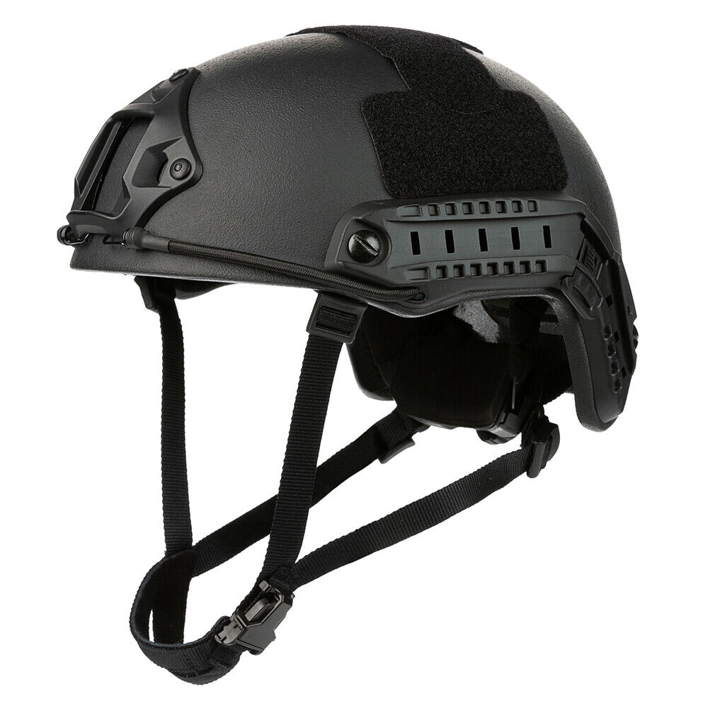 TAC Ballistic FAST Helmet Aramid NIJ IIIA High Cut Combat Bulletproof Head Armor