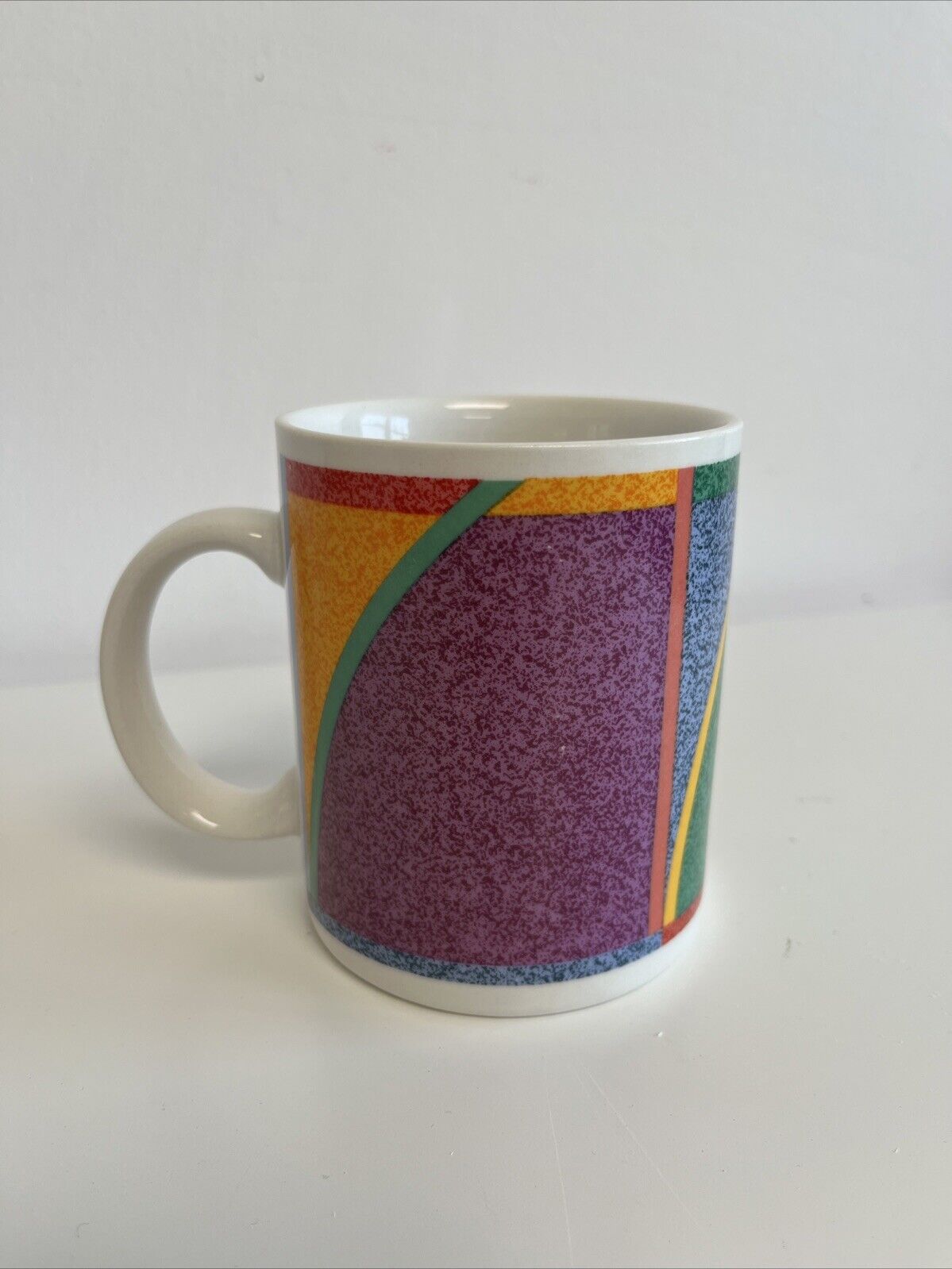 Vintage 90s Misono “rhythm” Art Coffee Mug