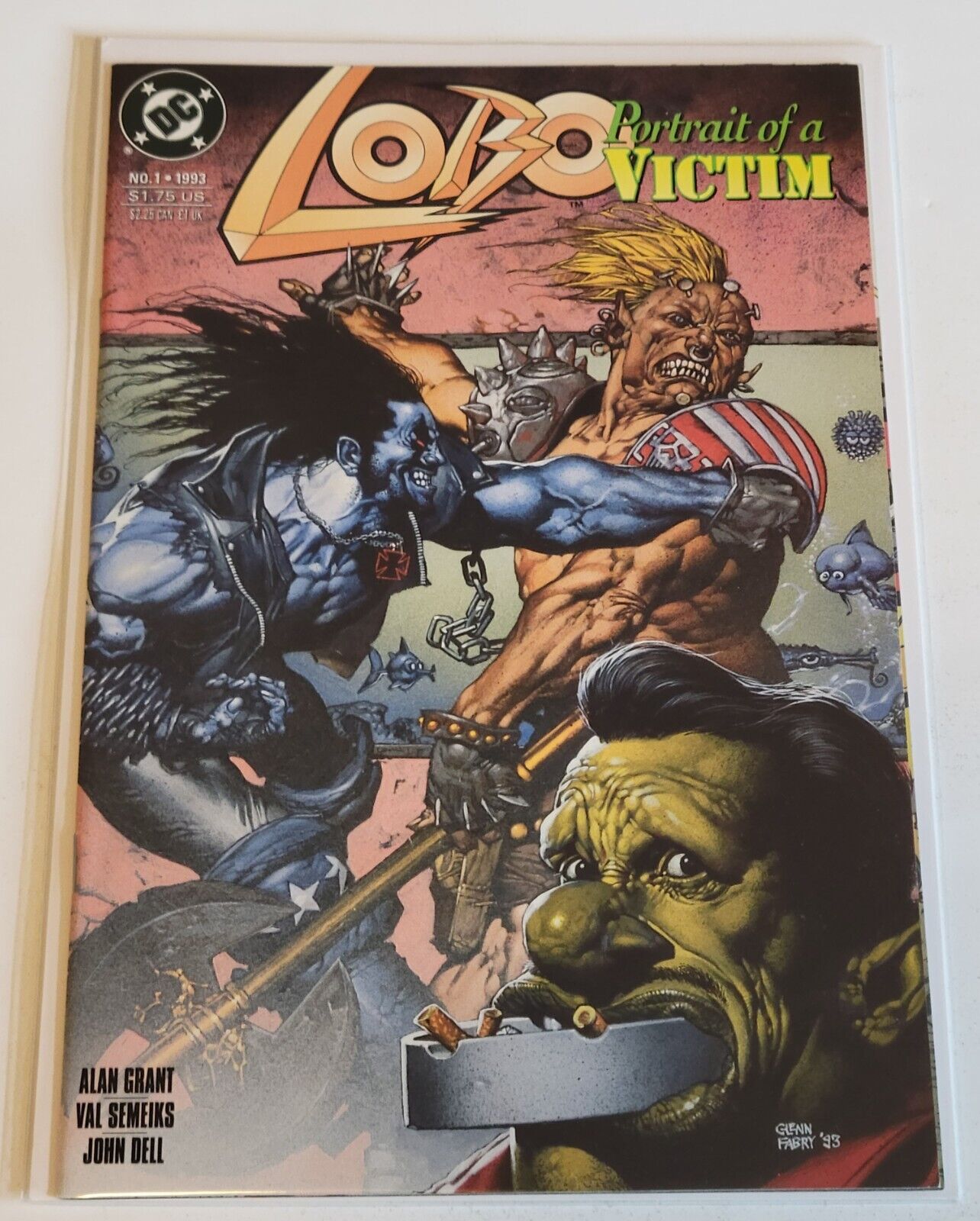 Lobo Portrait of a Victim # 1  (DC 1993)  Very Fine