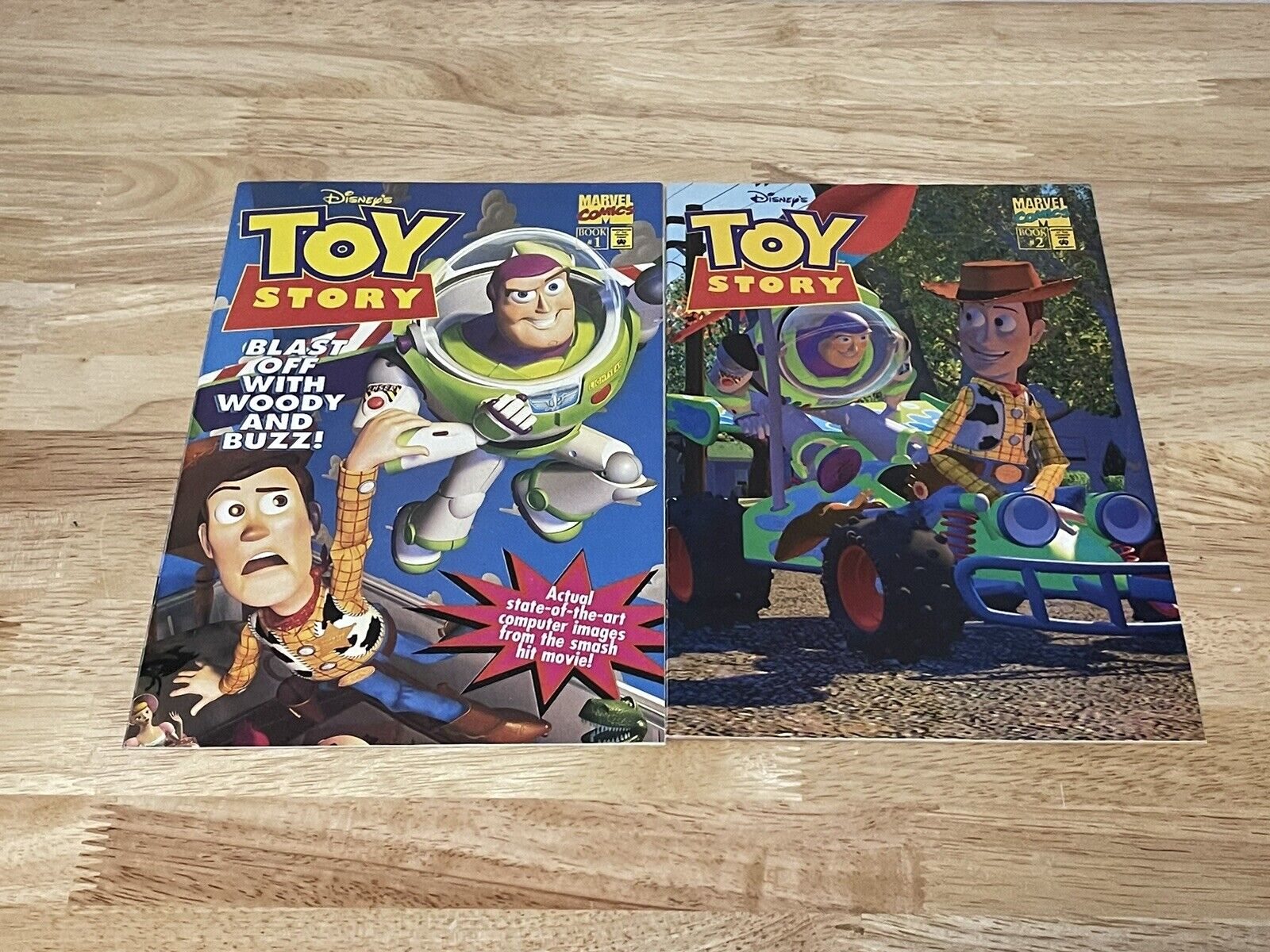 Disney Comics Pixar Toy Story #1 #2 Marvel 1994