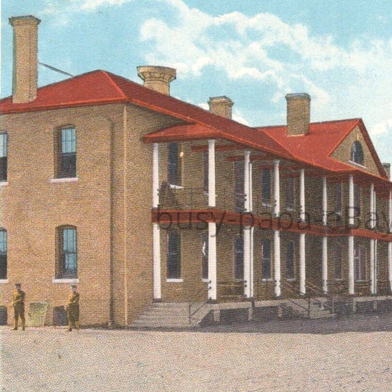 1920s The Barracks Ft Fort McIntosh US Army Military Base Laredo Texas Postcard