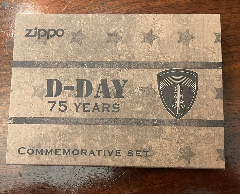 Zippo D-Day 75 Years Commemorative Set