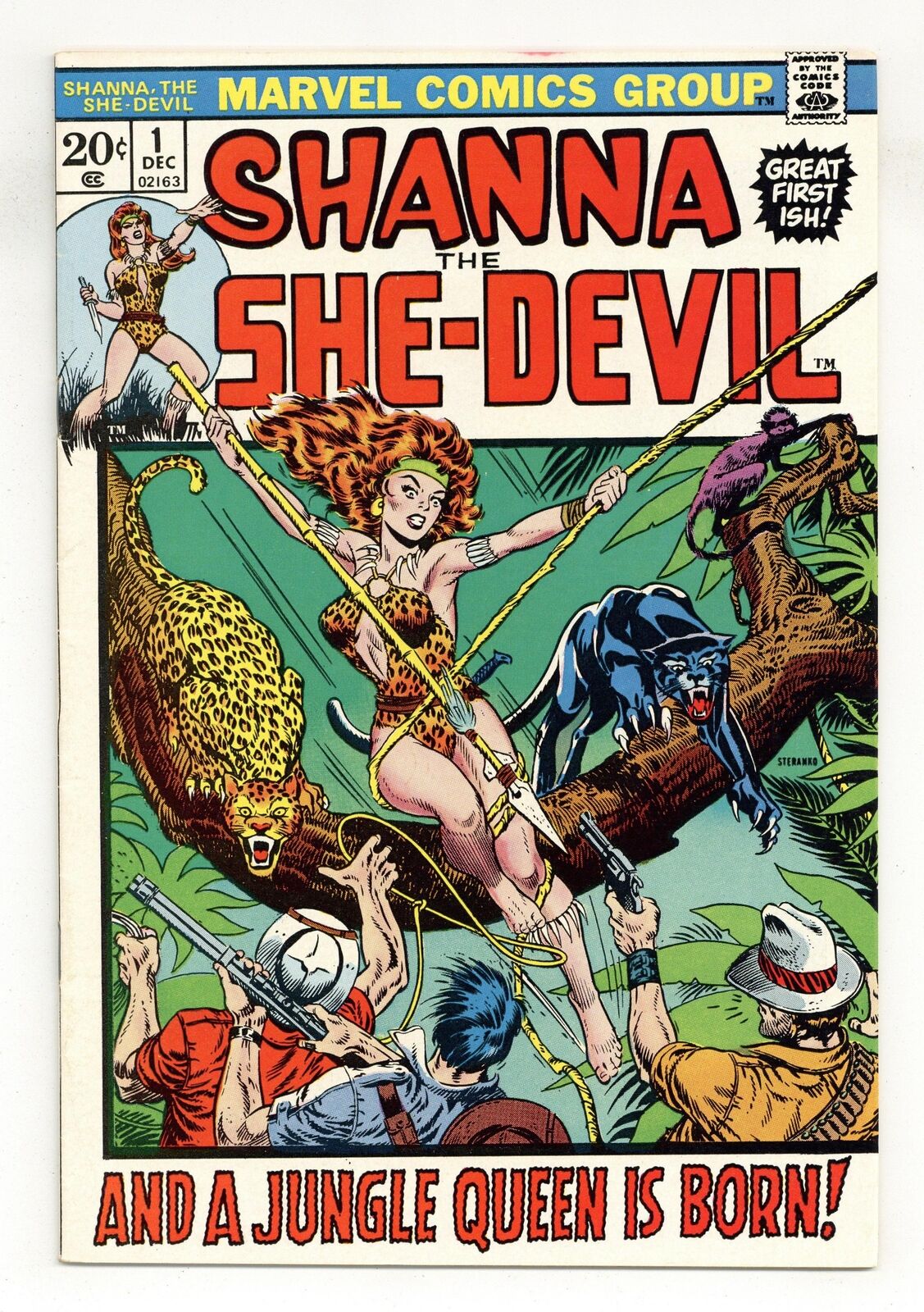 Shanna The She-Devil #1 FN+ 6.5 1972