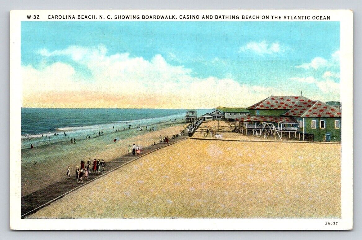 c1920 Boardwalk Casino Carolina Beach North Carolina P671