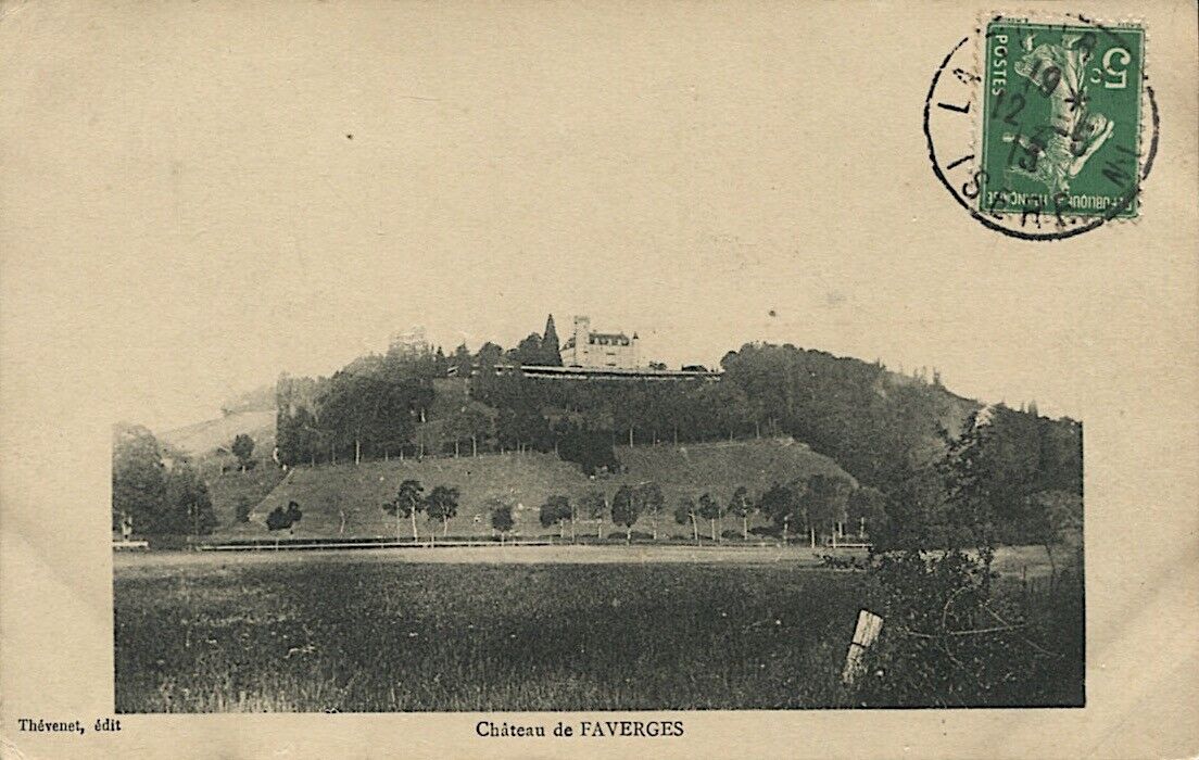 CPA 38 - Faverges de la Tour - le Château - CPA 38