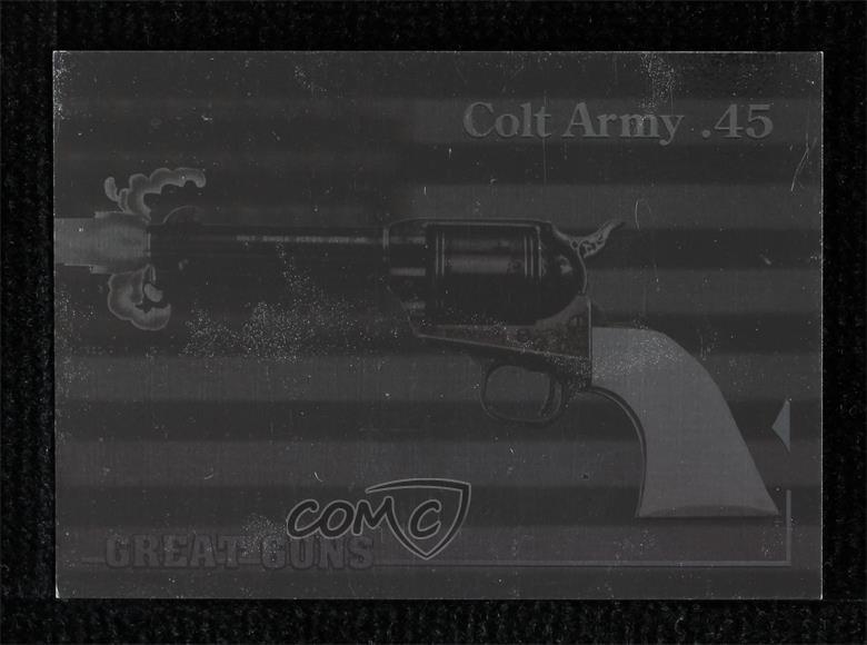 1993 Performance Years Great Guns Colt 45 Hologram Colt Army 45 0kg8