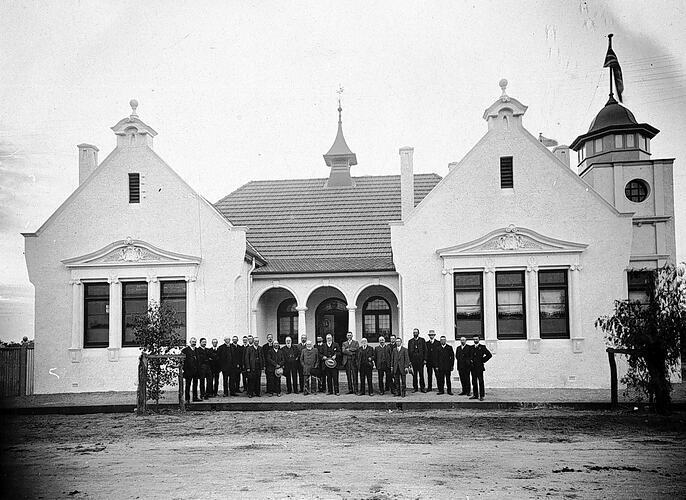 Donald Victoria 1912 - Opening of the Donald Shire Offices Old Photo