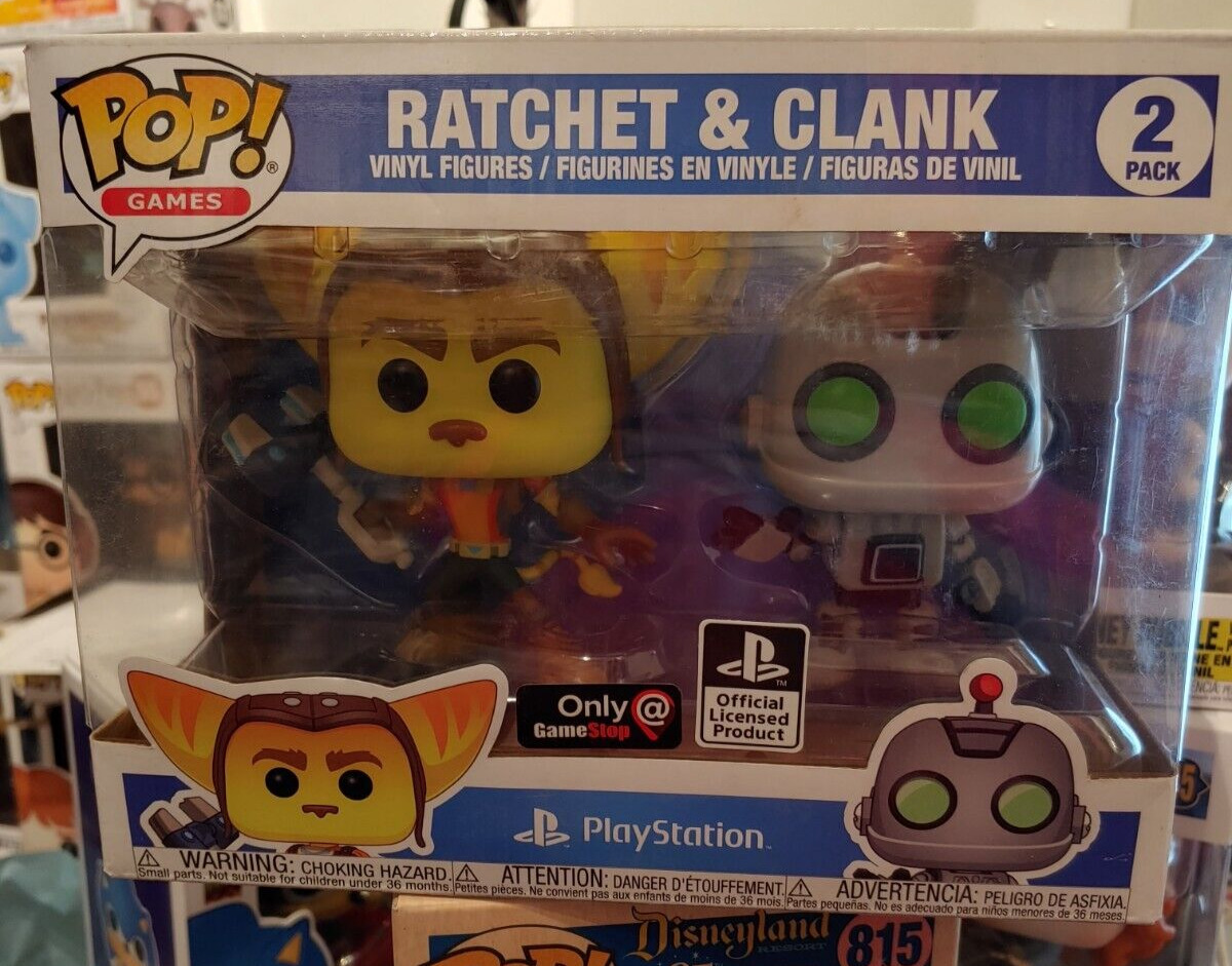 Funko Pop Vinyl: Ratchet & Clank - Ratchet & Clank- 2 Pack - GameStop...