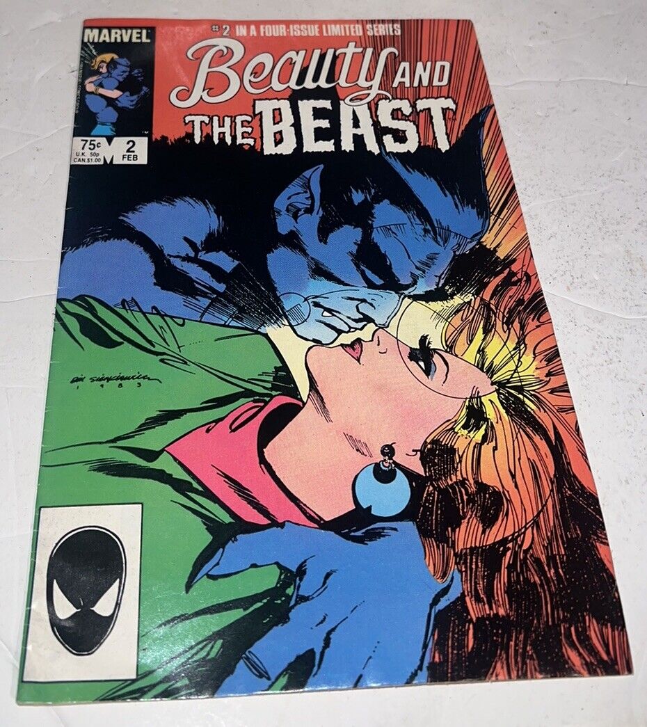 BEAUTY AND THE BEAST # 2 VF MARVEL COMICS 1985 DAZZLER X-MEN SIENKIEWICZ