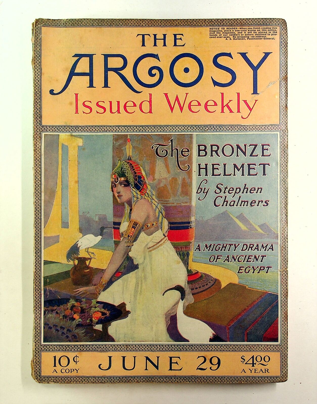 Argosy Part 2: Argosy Jun 29 1918 Vol. 96 #3 VG