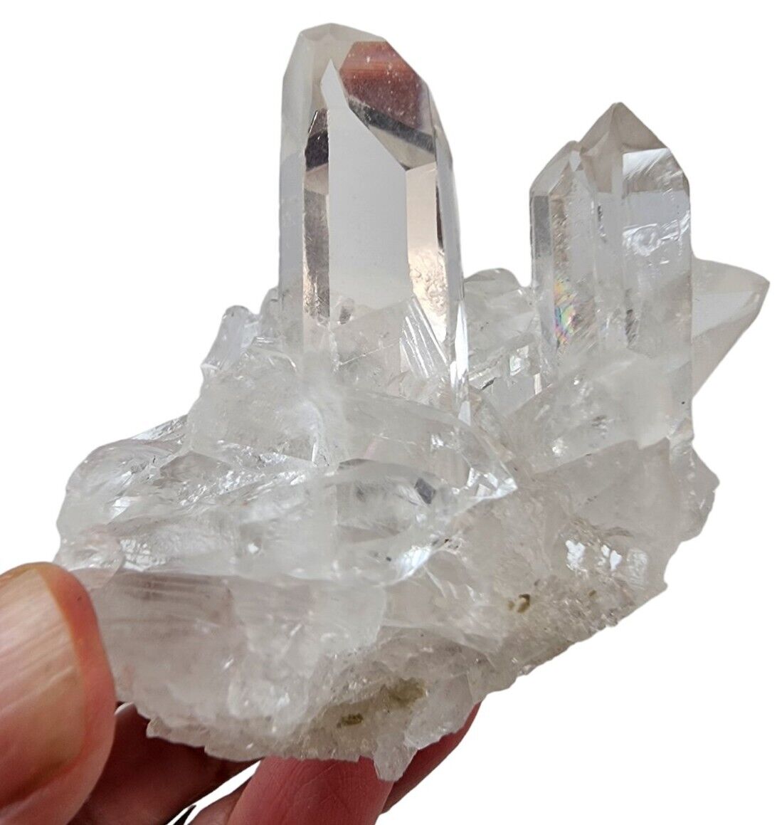 Quartz Crystal Cluster 112 grams.