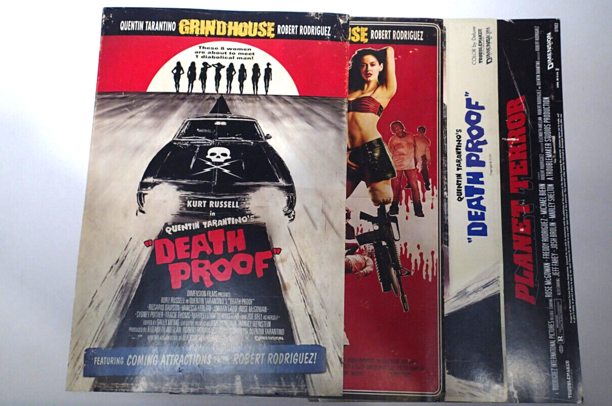 NECA Grind House Promo Posters Death Proof Planet Terror 18\