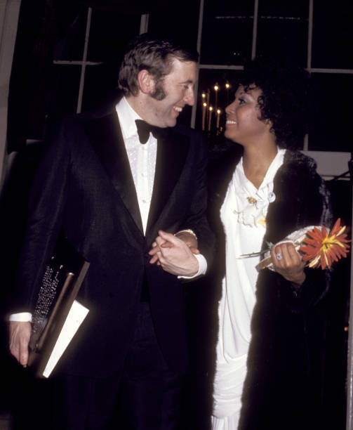 David Frost And Diahann Carroll 1972 OLD PHOTO 1