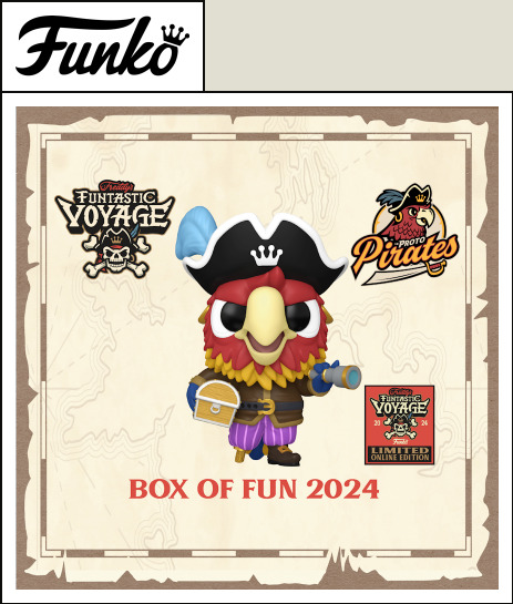 Funko Box Of Fun 2024 Proto Pirate Parrot ONLY