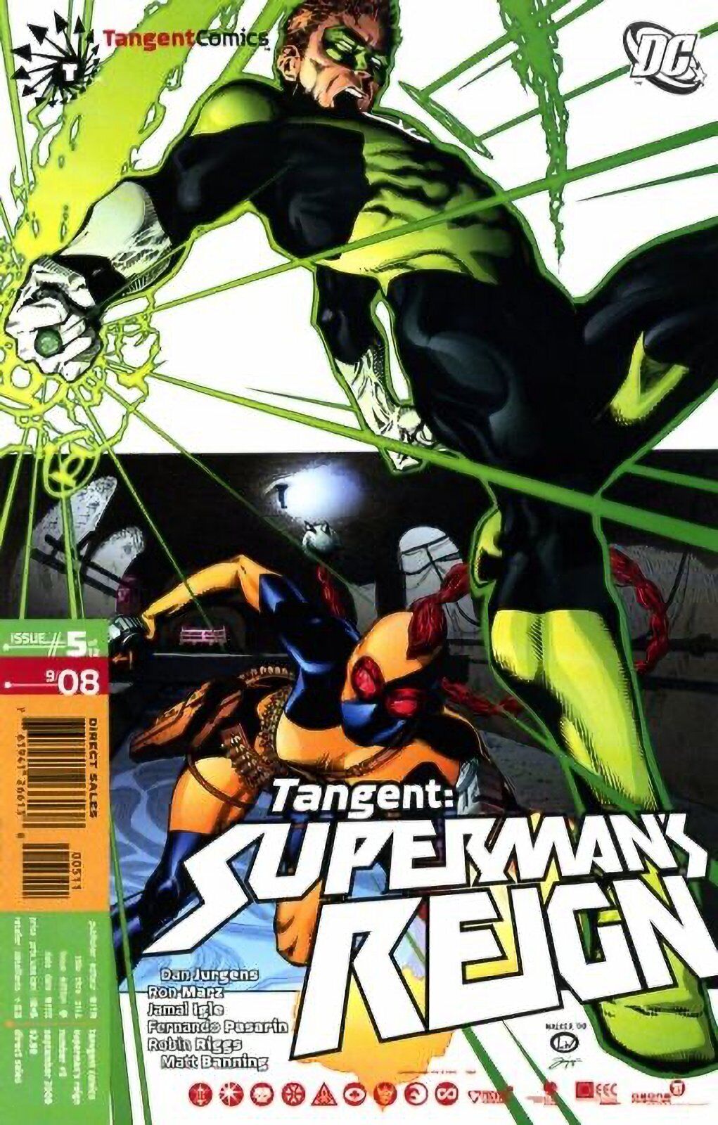 Tangent: Superman\'s Reign #5 (2008-2009) DC Comics