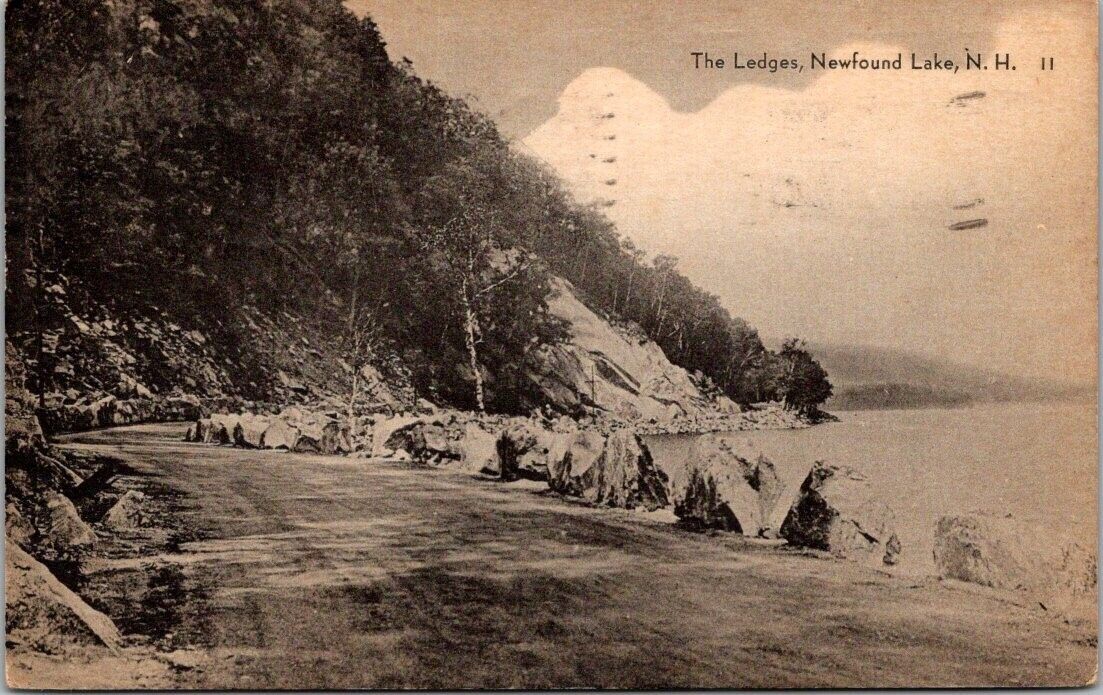 The Ledges Newfound Lake, New Hampshire. Postcard. AY.