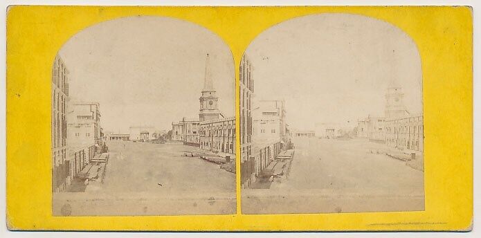 INDIA SV - Madras (Chennai) - James & Charles Streets - ANS 1860s RARE