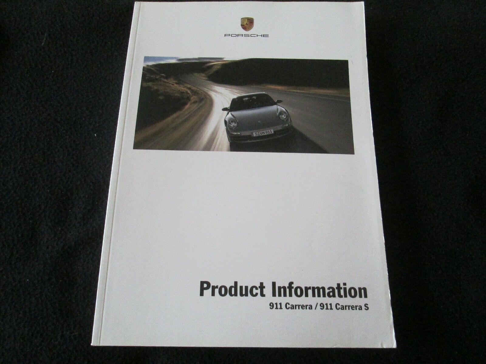 2005-2008 Porsche 911 DEALER Product Info Book Catalog 997 Carrera & S Brochure
