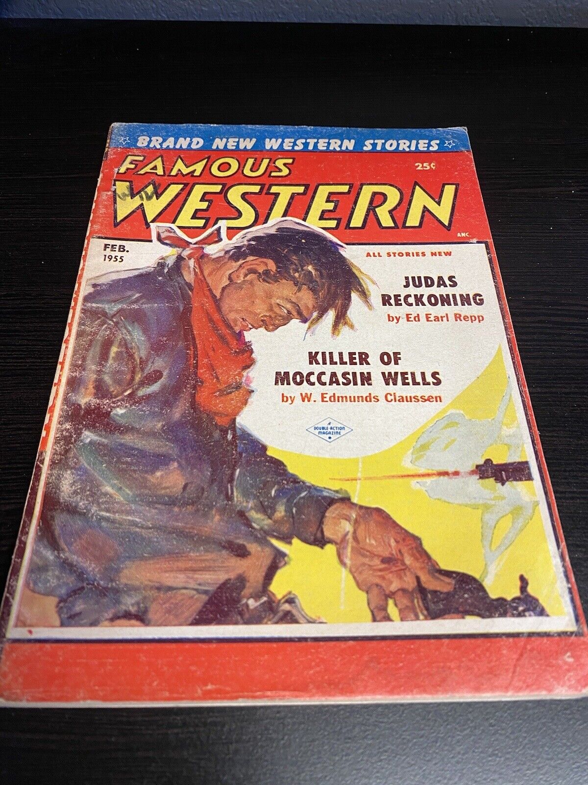 Famous Western Pulp Feb 1955 Vol. 16 #1