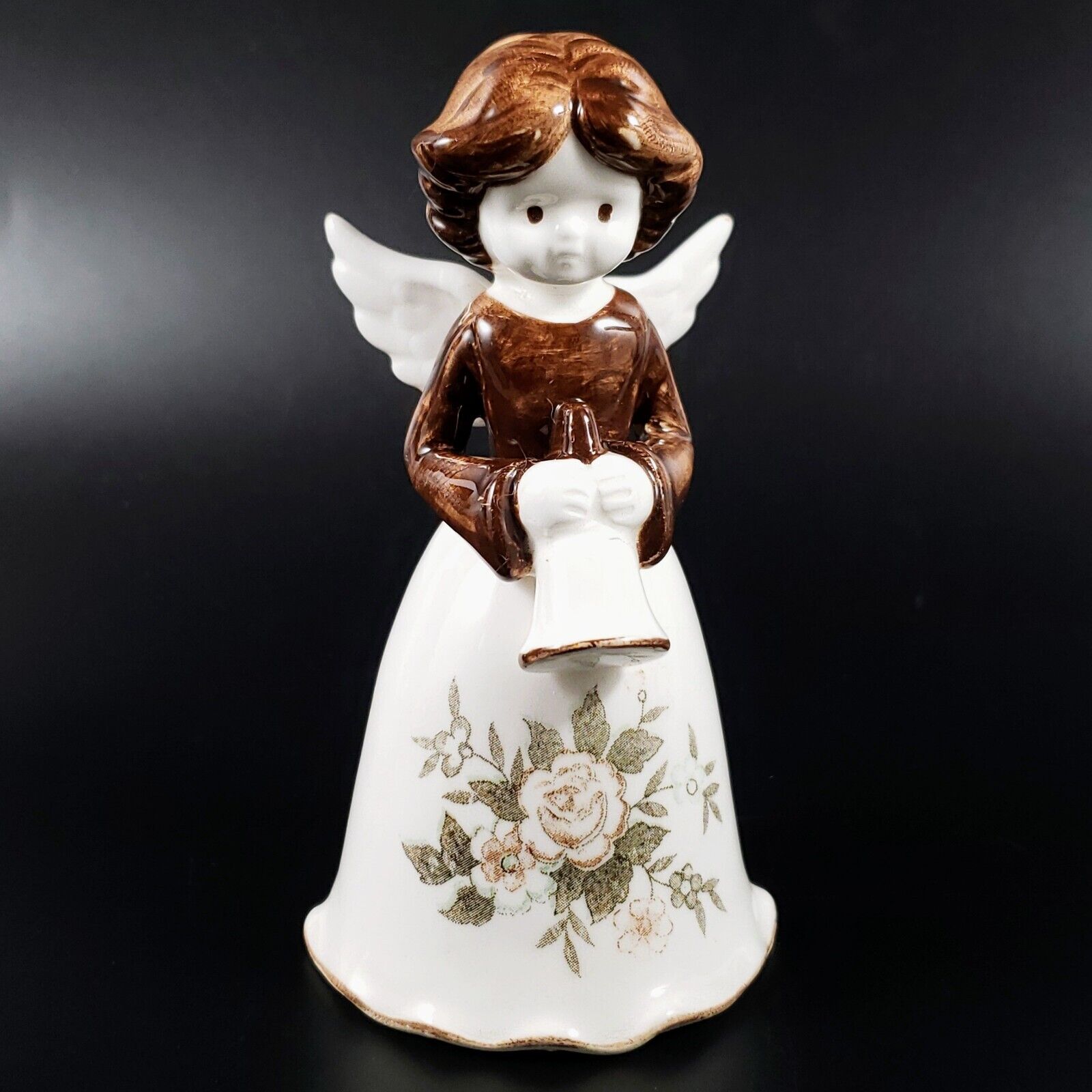 Vintage Handgemalt KGG Porcelain Angel Bell