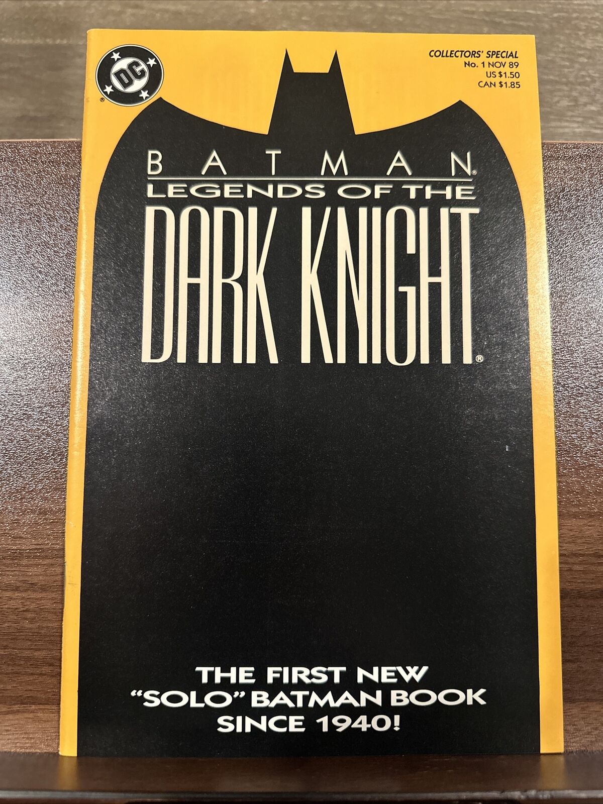 Batman: Legends of the Dark Knight #1 - Orange Cover Collectors' Special- 1989