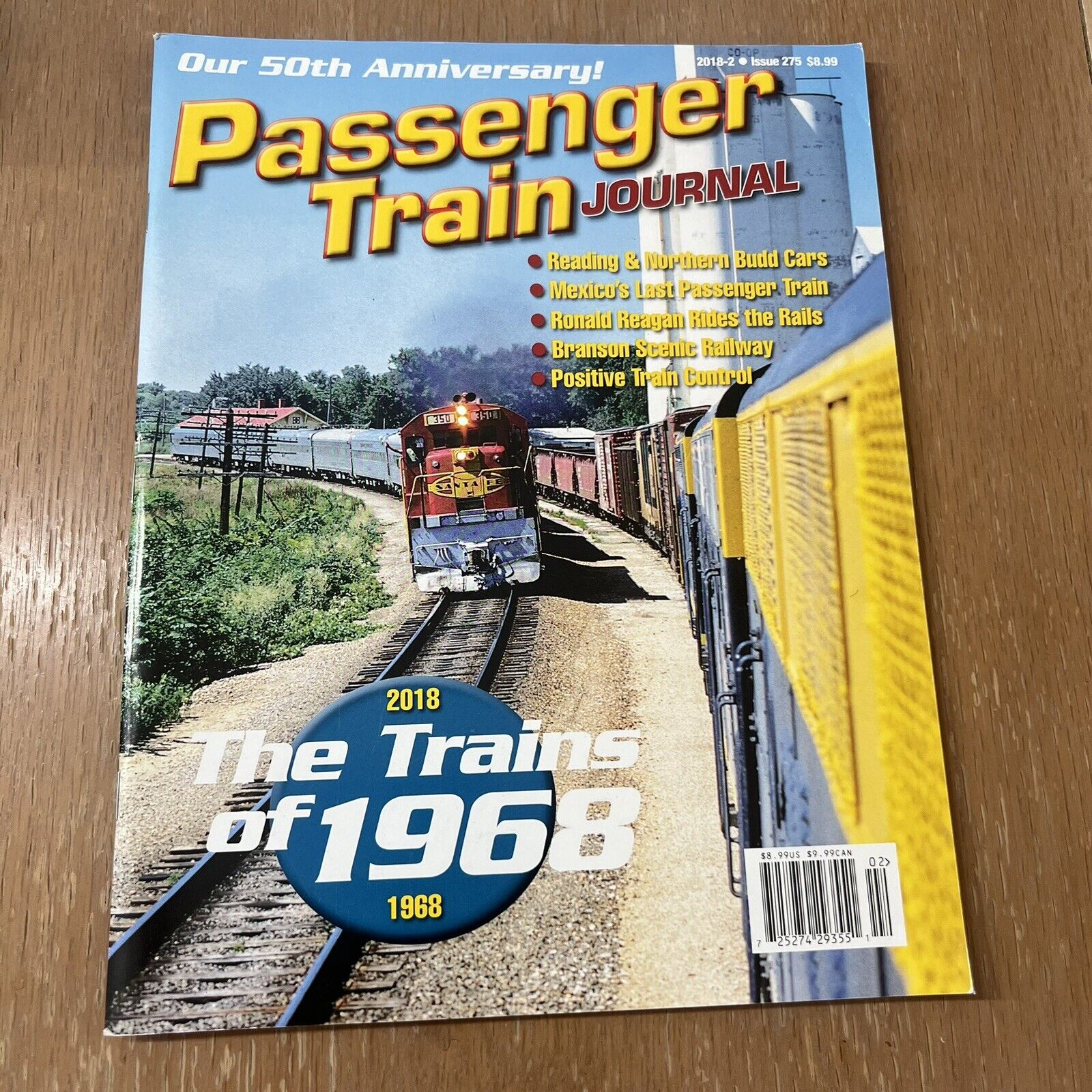 Passenger Train Journal Magazine 50th Anniversary The Trains Of 1968