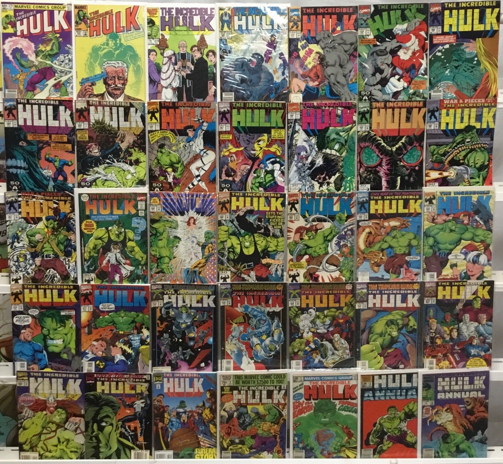 Marvel Comics - The Incredible Hulk 1st Series - Comic Book Lot of 35 Issues