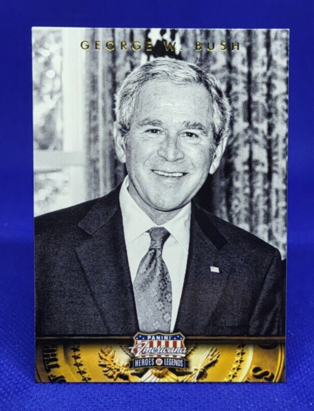2012 Panini Americana Heroes & Legends George W. Bush #43 - President
