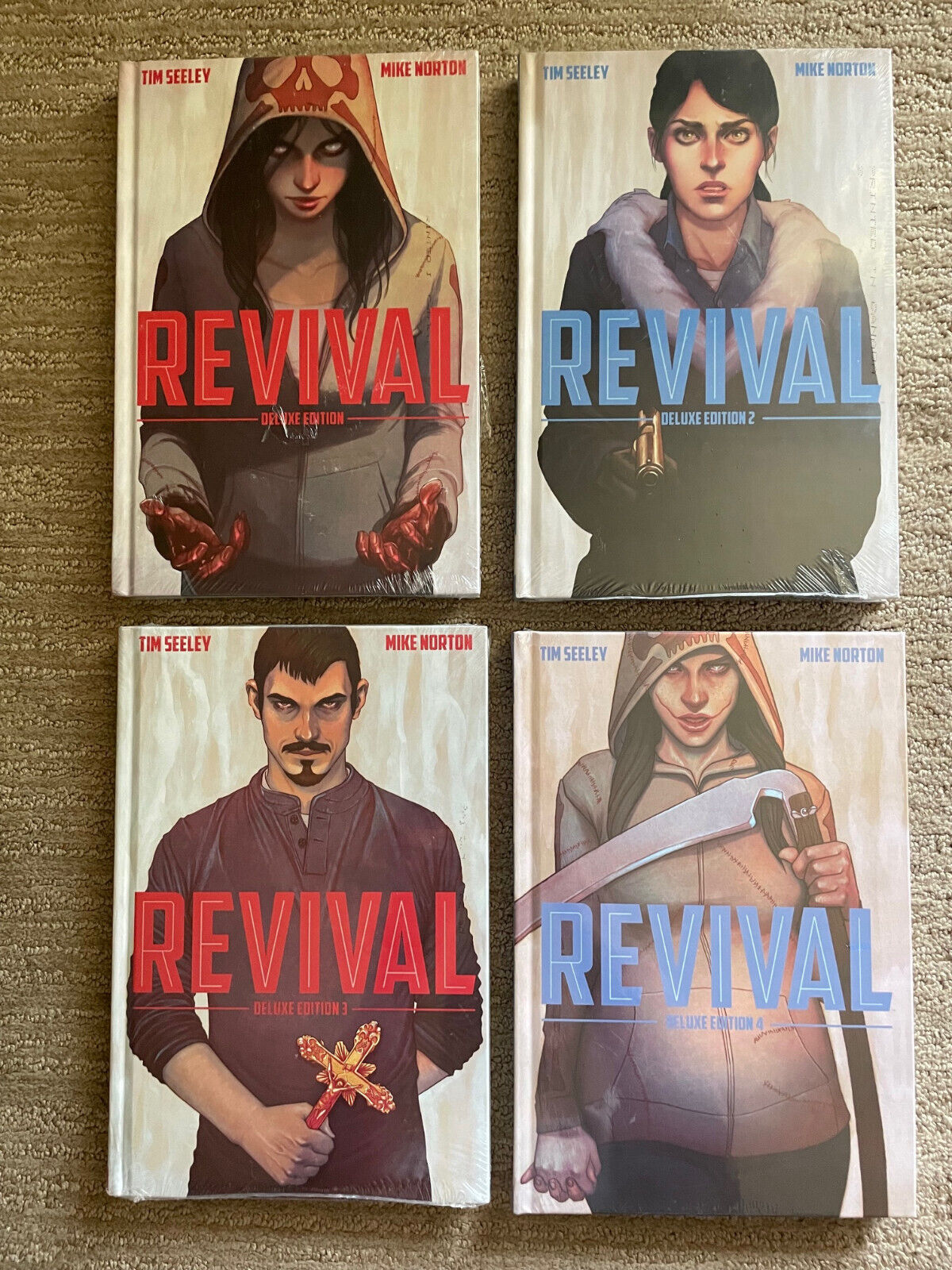 Revival Deluxe Collection Vol 1-4 hardcover complete Image (brand new, sealed)