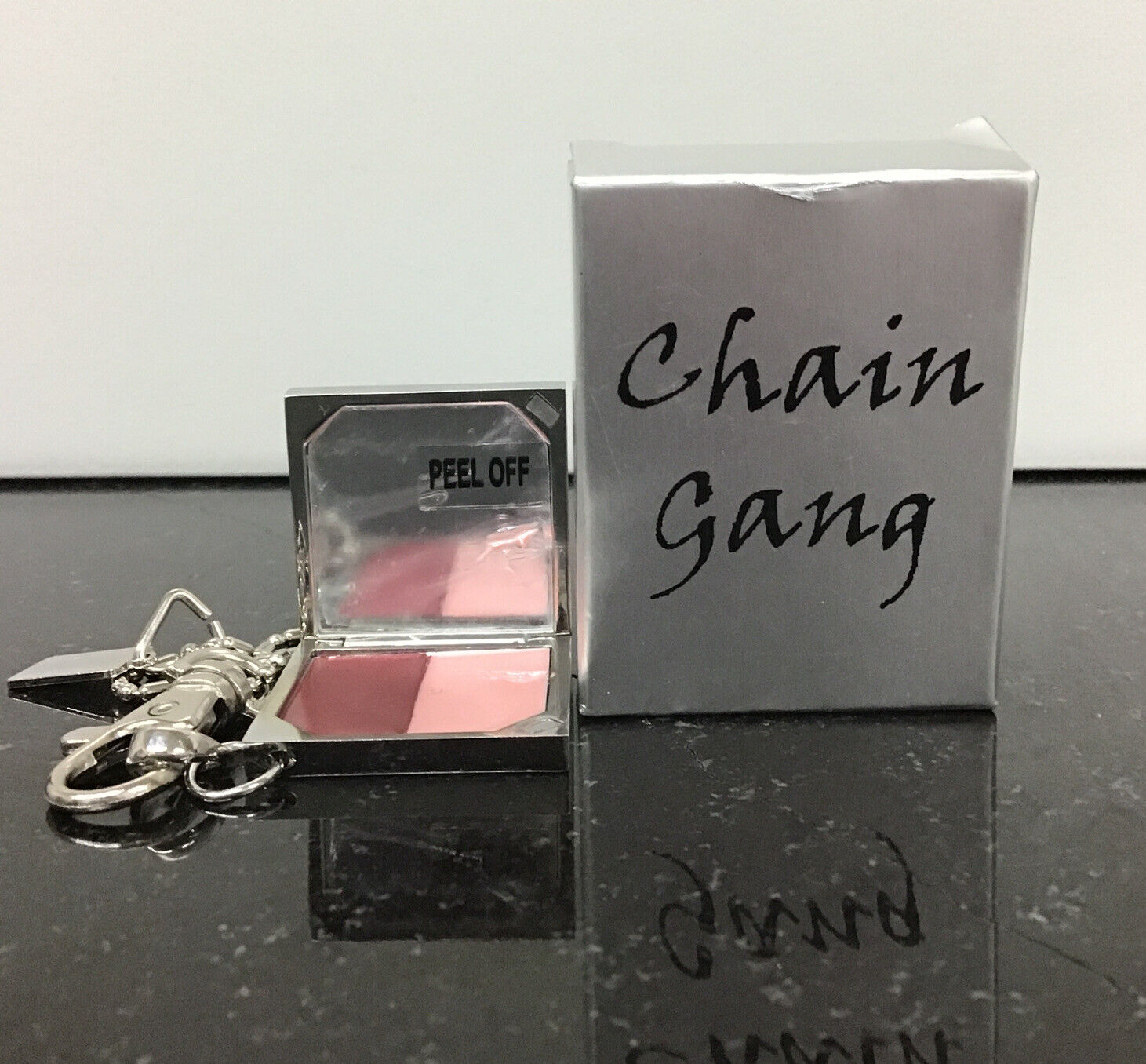 YBF Your Best Friend Lip Gloss Chain Gang 0.028 oz, Condition As Pictured