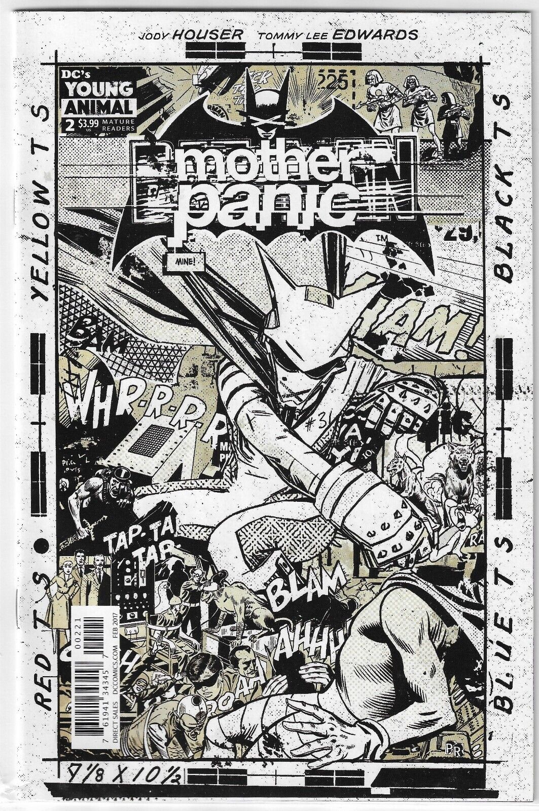 Mother Panic #2 Creator Panel Variant Jody  Houser Gotham City DC Comics 