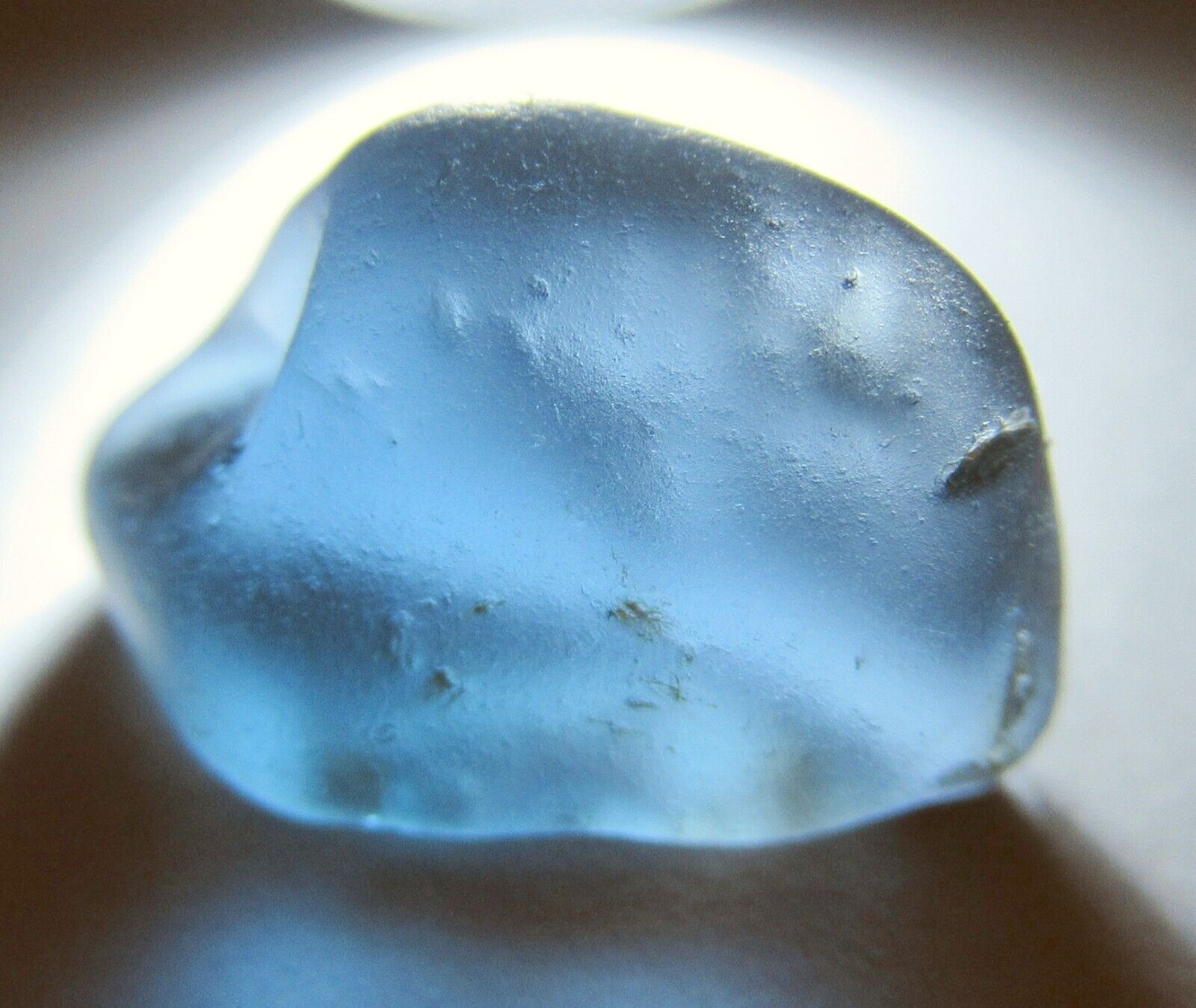 5.05 carats Natural Tunduru Electric Blue Dark Spinel Crystal - Facet Rough