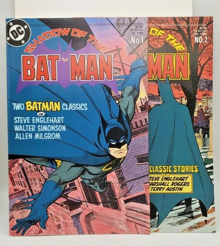 SHADOW OF THE BATMAN (1985 Series) #1 #2 COMBO LOT Near Mint Comics Books