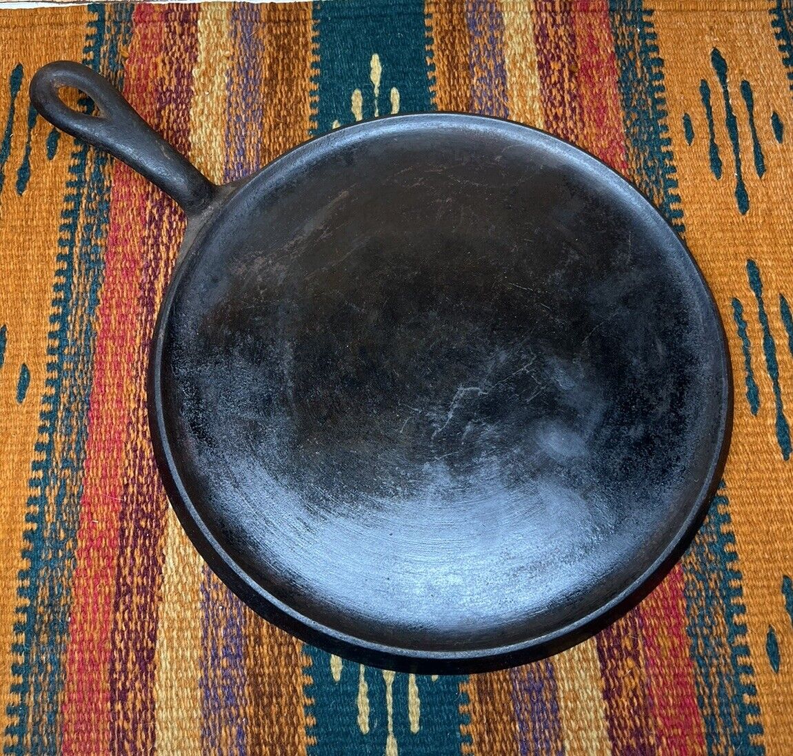 Vintage Puritan Cast Iron Griddle Skillet 1508 #9