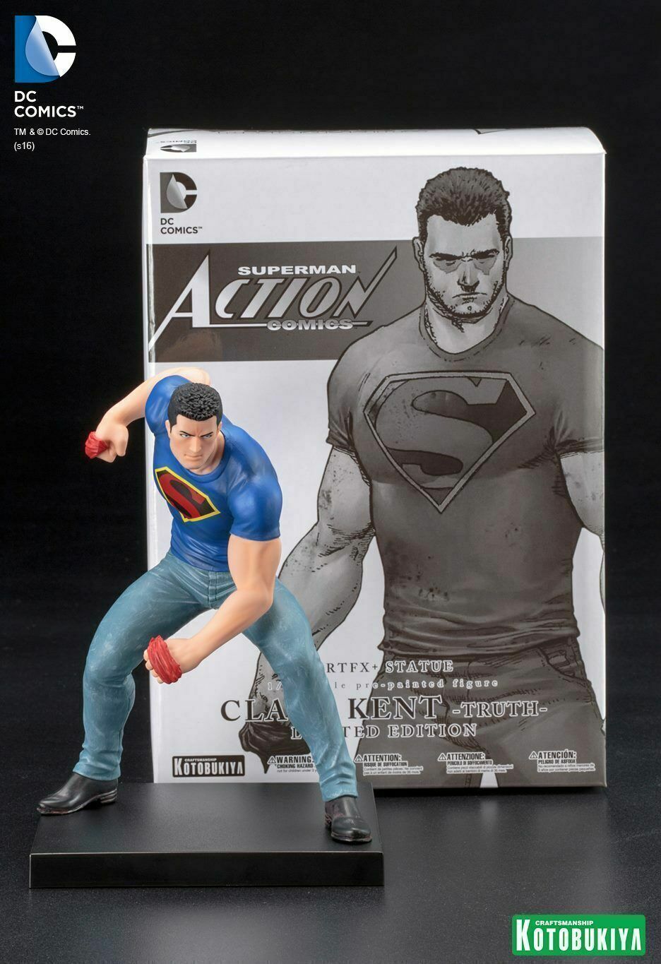 Kotobukiya Clark Kent Truth ArtFX+ Statue Superman 1:10 DC Comics LE SDCC 2016