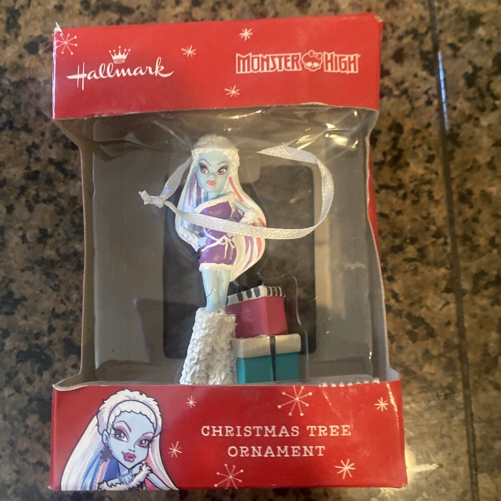 2015 Hallmark Monster High Christmas Ornament Abbey Bominable Mattel FAST SHIP